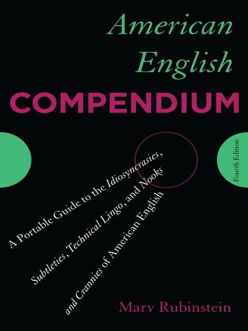 Title details for American English Compendium by Marv Rubinstein - Available